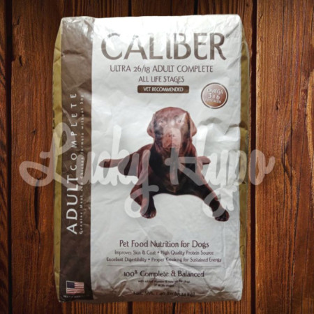 Makanan Anjing/ Dogfood Caliber Ultra Adult Complete All Life Stages 18.14kg