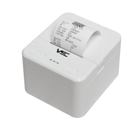PRINTER BLUETOOTH VSC TM-58D PRO THERMAL PRINTER - RJ 11 - Putih - Putih