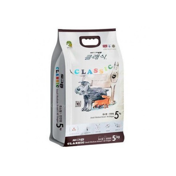 DogFood Korea - Dograng Classic 5kg - Dogsrang - Makanan Anjing Dog Rang Korea