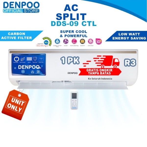 DENPOO PLATINUM AC SPLIT 1 PK DDS 09 CTL IONIZER Goldfind