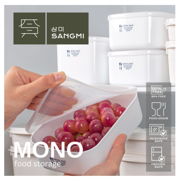 SANGMI Wadah Kotak Tempat Penyimpanan Makanan Kulkas Food Storage - 350 ml