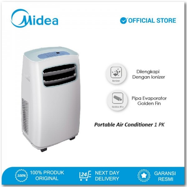 Midea AC Portable 1 PK MPF2-09CRN1 Self-Diagnosis and Auto Protection