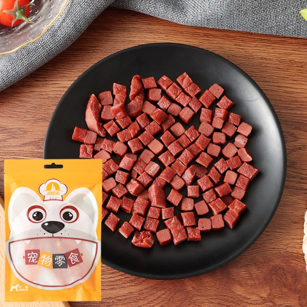 Snack Premium Hewan Peliharaan Snack Anjing 100g Ayam Bebek Daging Sapi