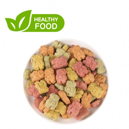 CHICKEN BEAR BISCUITS 100gr - Snack Kering Anjing Puppy - Cemilan Anjing - Dog Treats - Biskuit Anjing