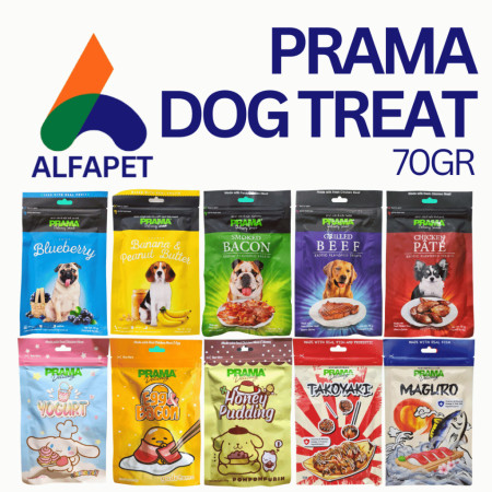PRAMA Dog Treat 70gr snack anjing