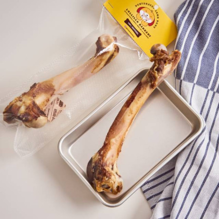 Lollillo Barkery - Dehydrated Lamb Bone / Tulang Domba Kambing / Snack Gigitan Anjing