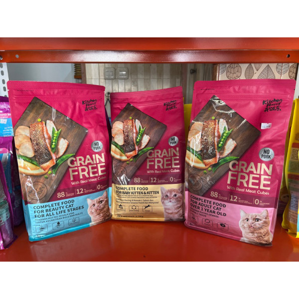 Kitchen flavor cat adult kitten beauty 1.5kg freshpack