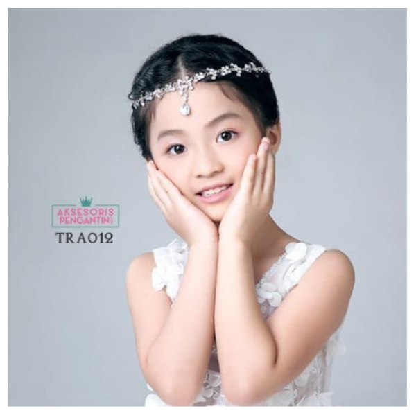 Aksesoris Tiara Kalung Pesta India Anak- Aksesoris Crown Wanita-TRA012
