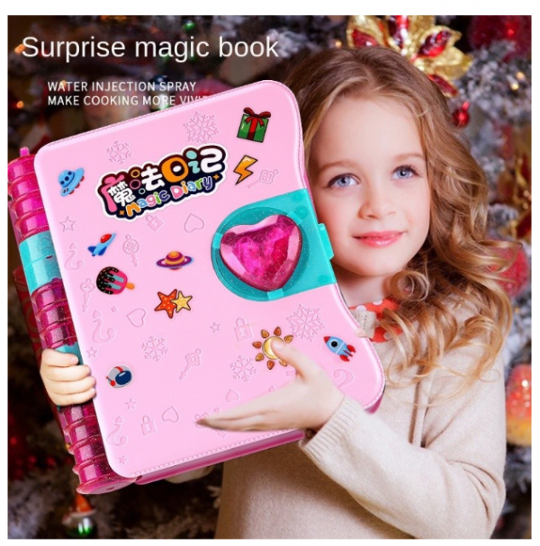 Mainan Surprise Treasure Magic Book Aksesoris Kado Anak Puzzle Hadiah