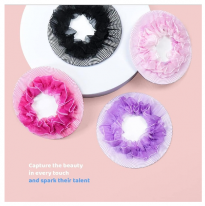 Accessories Hair Bun Net Ballet Cepol Rambut Anak Awet dan Bagus - Lavender
