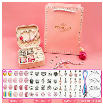 DIY jewelry/ gelang / aksesoris wanita anak - Hijau