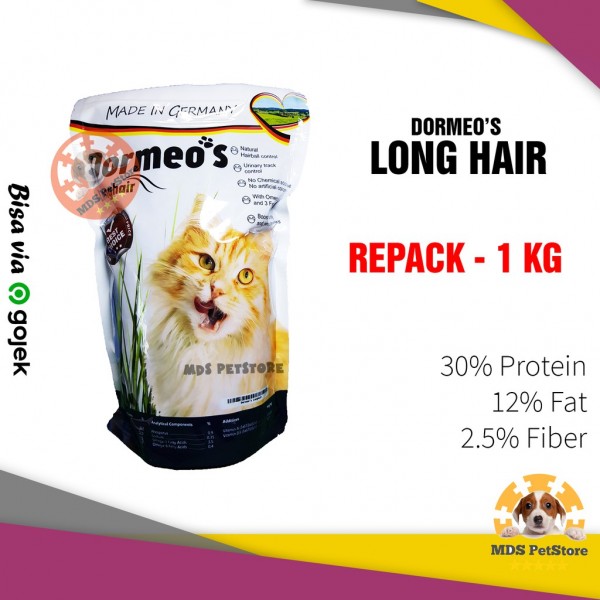 Dormeo's Longhair Cat 1 Kg | dormeos makanan kucing long hair 1kg