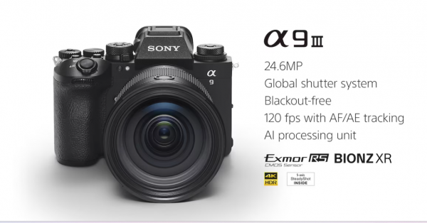 α9 III with global shutter ILCE-9M3
