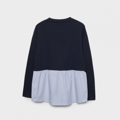 STRADIVARIUS KAUS KOMBINASI - BIRU NAVY