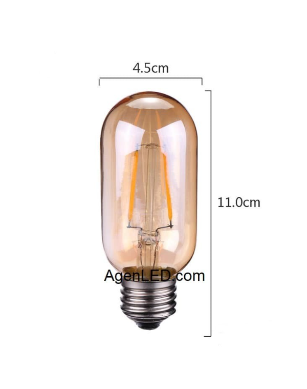 Lampu LED Filamen 4 watt Edison 4w / Filament LED 4 w bulb 4watt e27 - T45