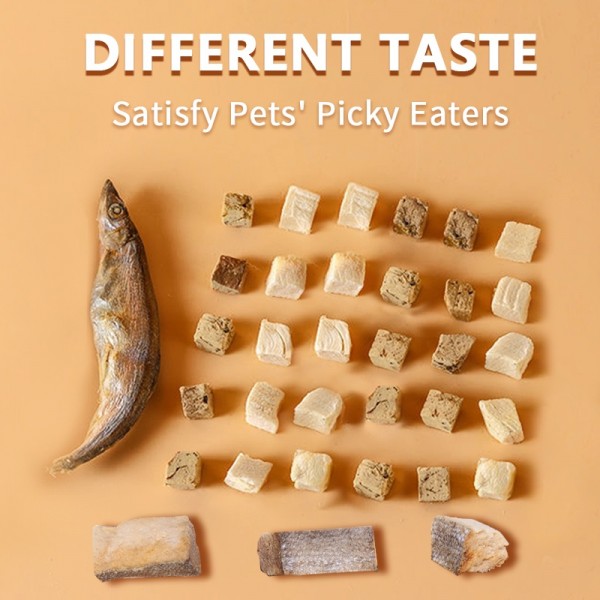 Snack kucing Snack anjing Snack Kucing Treats Cemilan Sehat Dari Daging Segar Makanan Daging Beku Snack Cemilan Sehat