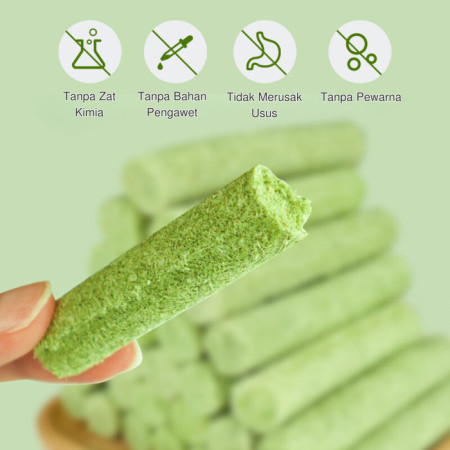 Cat Grass Stick - Snack Kucing Campuran Catnip, Ayam, Minyak Ikan