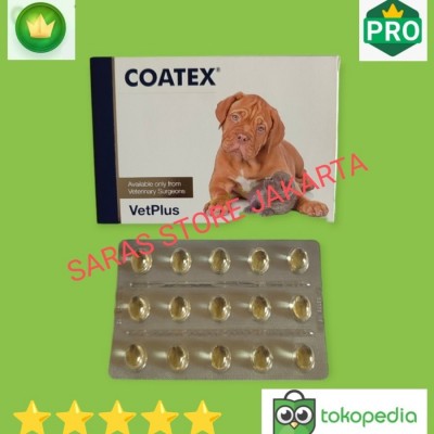 COATEX Vitamin Kulit dan Bulu Anjing Kucing