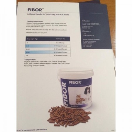 Terlaris Fibor Vetplus Vitamin Pencernakan Kucing Anjing - 50 Gram