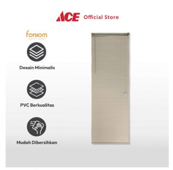 Ace - Forhom 60x180 Cm Venetian Blind - Krem Malt