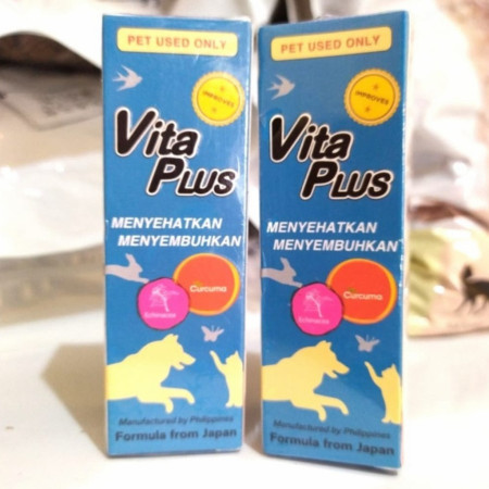 Vitamin Vita Plus / Vitamin kucing anjing Vita plus