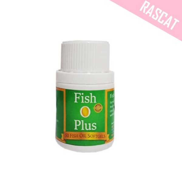 Fish O Plus Minyak Ikan Omega Vitamin Bulu Kucing Dan Anjing