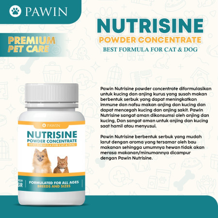 Vitamin Penggemuk Penambah Nafsu Makan Anjing Kucing NUTRISINE