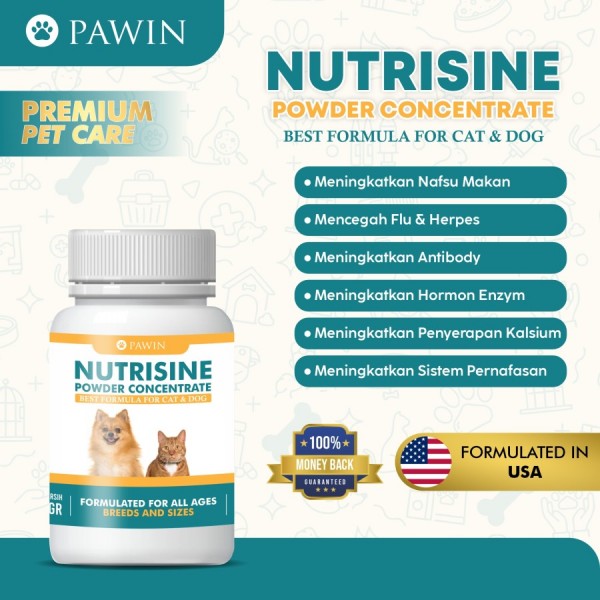 Vitamin Penggemuk Penambah Nafsu Makan Anjing Kucing NUTRISINE