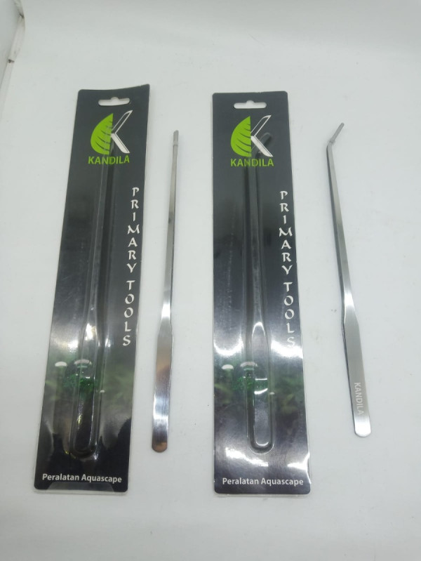 PINSET AQUASCAPE KANDILA 27 CM PERALATAN AQUARIUM - BENGKOK