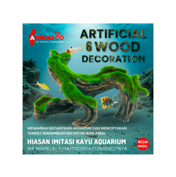 KAYU IMITASI MOSS AQUASCAPE HIASAN AQUARIUM TENGGELAM DEKORASI KECIL BESAR MINI AKUARIUM TANAMAN HIAS IKAN