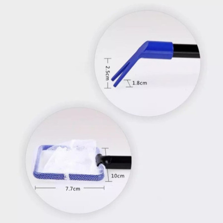 5 in 1 Alat Pembersih Kaca Aquarium Scraper Multifungsi