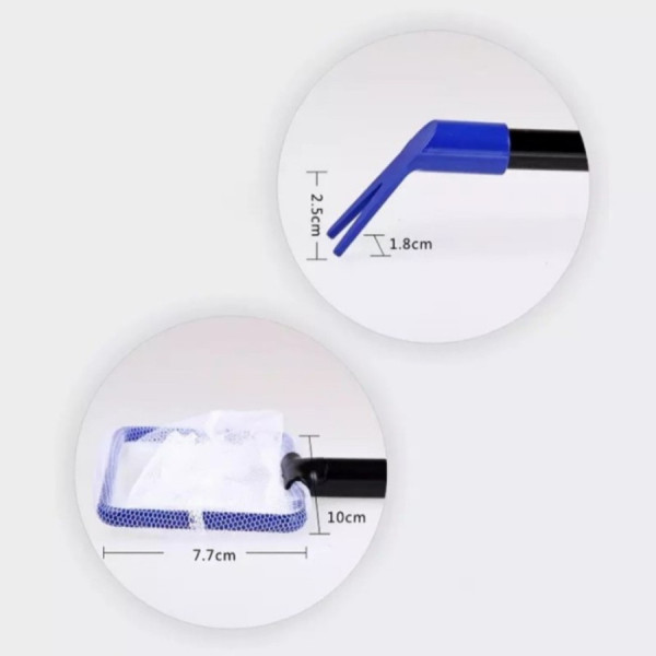 5 in 1 Alat Pembersih Kaca Aquarium Scraper Multifungsi