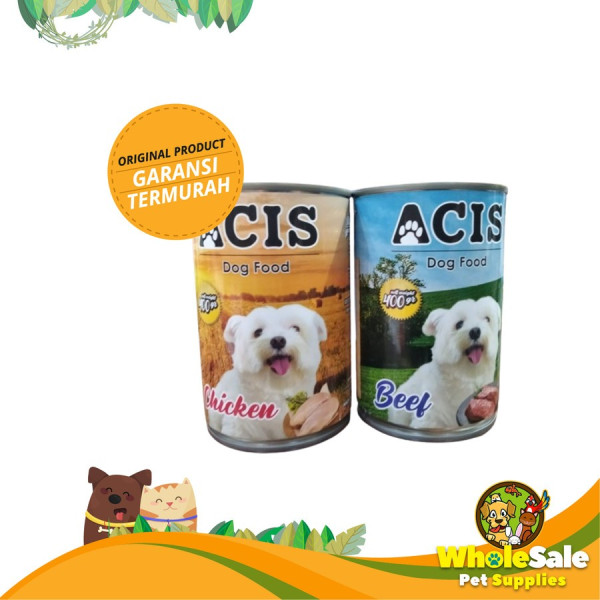 Acis Dof Food Makanan Anjing Acis Kaleng 400 gram - Beef