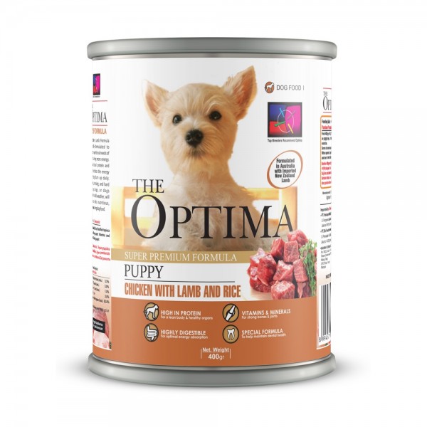 Optima Can Dog Food 400gr For Puppy