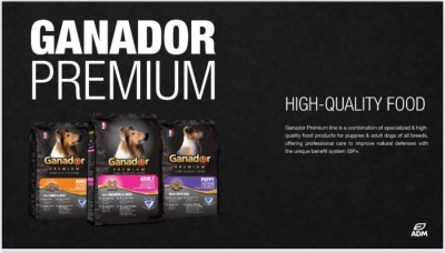 Makanan anak anjing ganador dog premium puppy milk with Dha - 3 kg