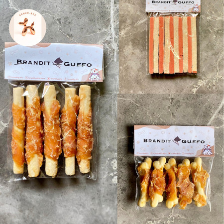 Snack anjing dog treat cemilan anjing camilan kalsium calcium - Barbel