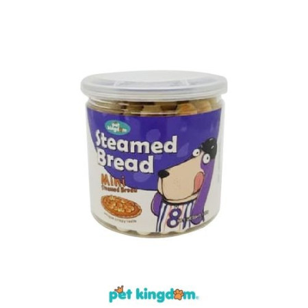 Pet Kingdom Camilan Anjing Steamed Bread Cheese Flavor