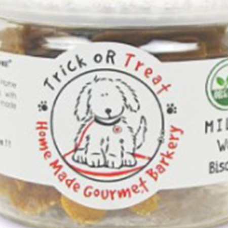 Trick Or Treat 75 Gr Camilan Anjing Biskuit Organik Milky Way