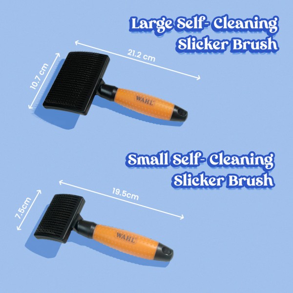 Wahl Dog Self Cleaning Slicker Brush – Sisir Anjing, Alat Grooming - Small