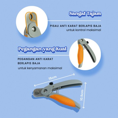 Wahl Dog Power Grip Nail Clipper - Gunting Kuku Anjing, Alat Grooming
