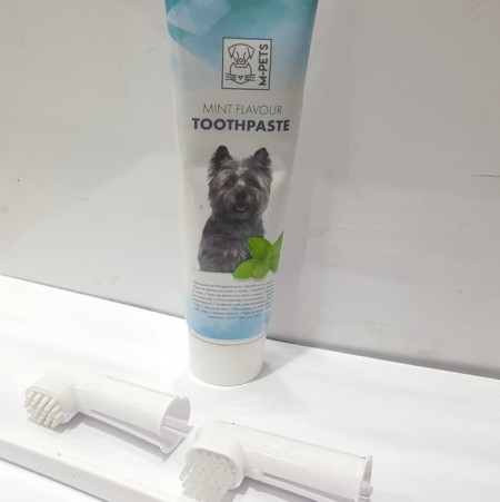 M Pets Dental Care Set Peralatan Kesehatan Mulut Gigi Anjing