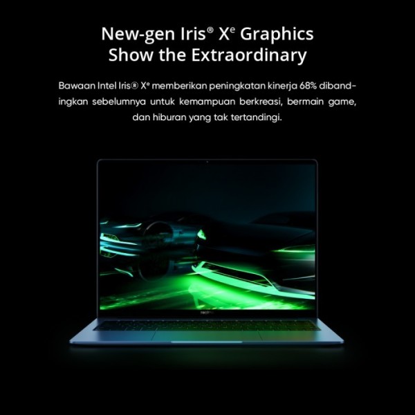 realme Book Prime i5 8/512 GB - Intel Core i5 | 14 inch | SSD Support - Green