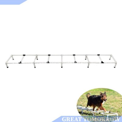 GT Peralatan Olahraga Anjing Luar Ruangan Lompat Tangga Pelantang