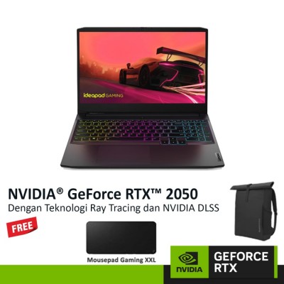LENOVO IdeaPad Gaming 3 15ACH6 GeForce RTX™ 2050 - Ryzen 5 5500H 512GB