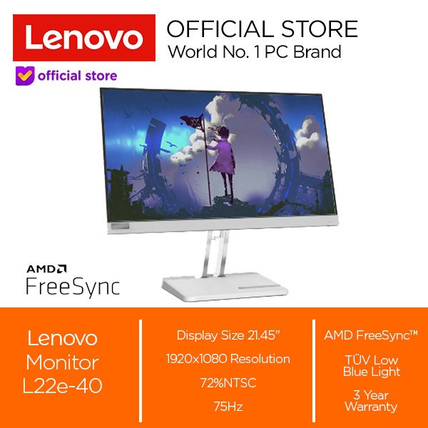 Monitor Lenovo LED L22e-40 21.45