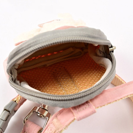 Tas harness ransel anjing kucing 2in1 tali peliharaan kalung dog cat