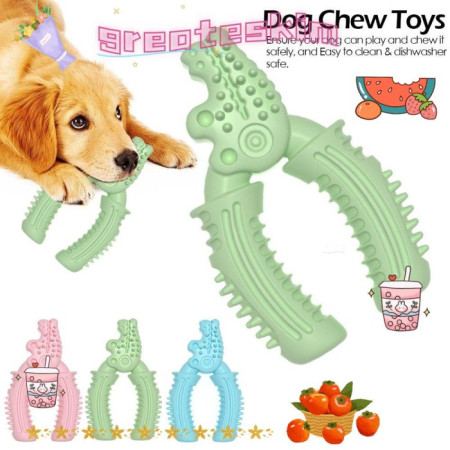 GREATESKIM Mainan Kunyah Anjing Tahan Lama Perlengkapan Hewan Pelihara
