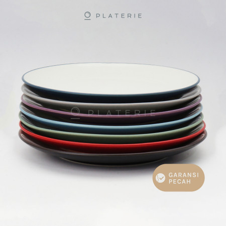 PIRING KERAMIK DINNER PLATE 10.5 INCH COUPE MULTICOLOR