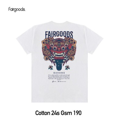 Fairgoods Kaos - Barong - Putih