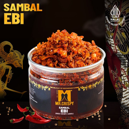 SAMBAL EBI PEDAS / SAMBEL EBI KERING MR CRISPY